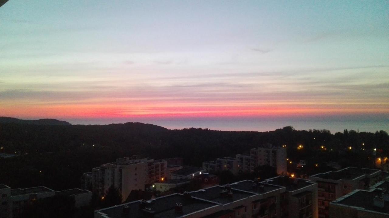 Bay View Apartment Mieszkanie Z Widokiem Na Zatoke Sopot Kültér fotó