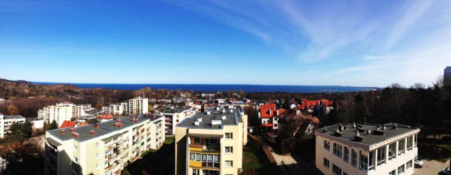 Bay View Apartment Mieszkanie Z Widokiem Na Zatoke Sopot Kültér fotó