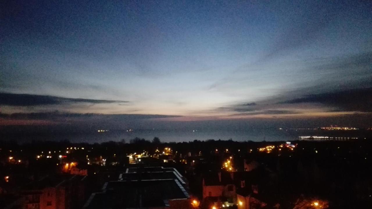 Bay View Apartment Mieszkanie Z Widokiem Na Zatoke Sopot Kültér fotó